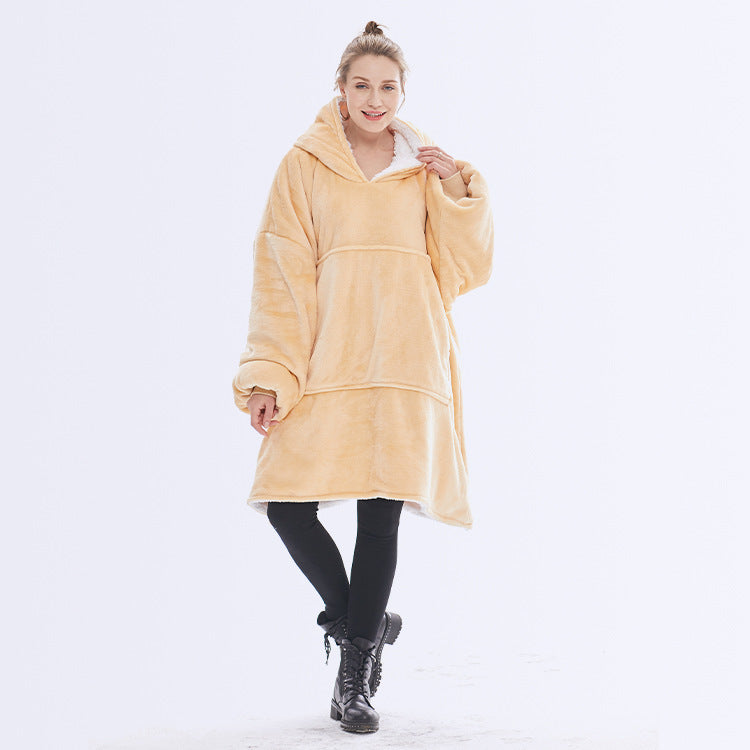 TV blanket outdoor cold and warm night gown