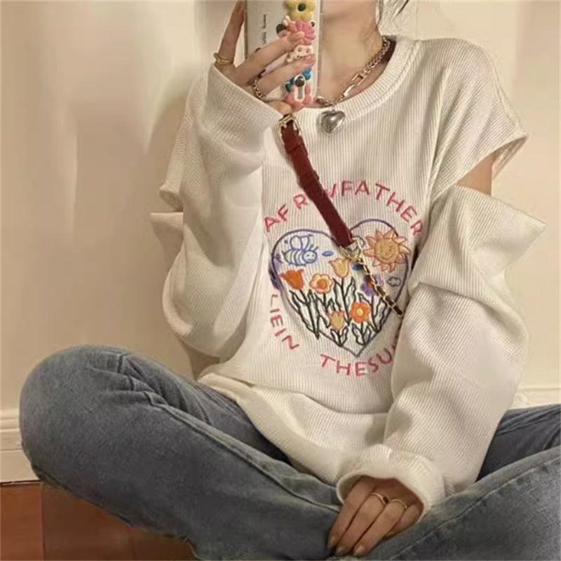 Hollow Sweatshirts For Women In Autumn