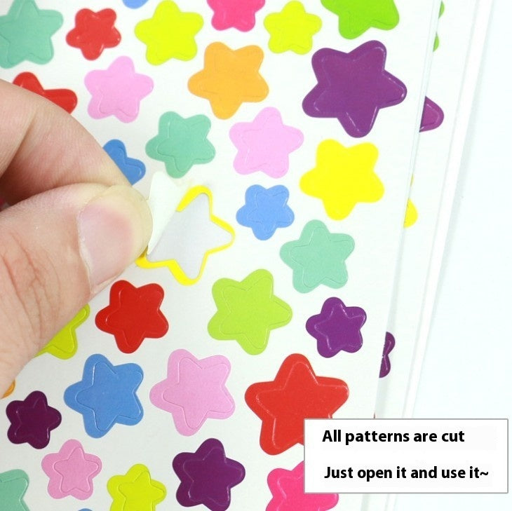 Love Stickers Colorful Decorative Stickers DIY Album