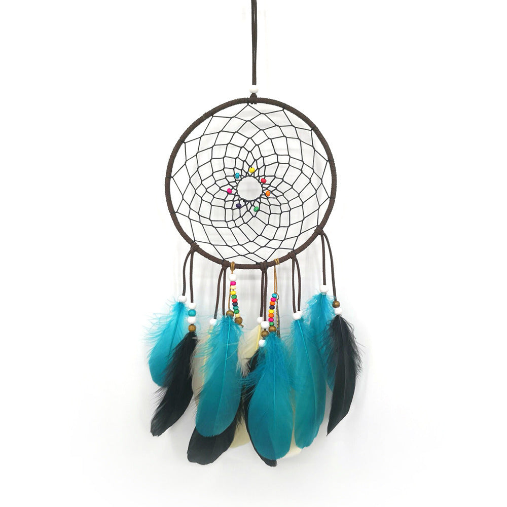 Dark And Retro Home Dream Catcher Pendant