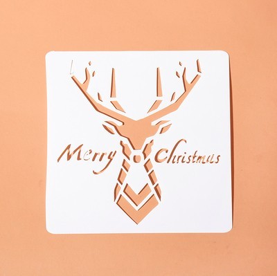 Grow Up Album Diy Hand Tent Christmas Hollowed Out Template