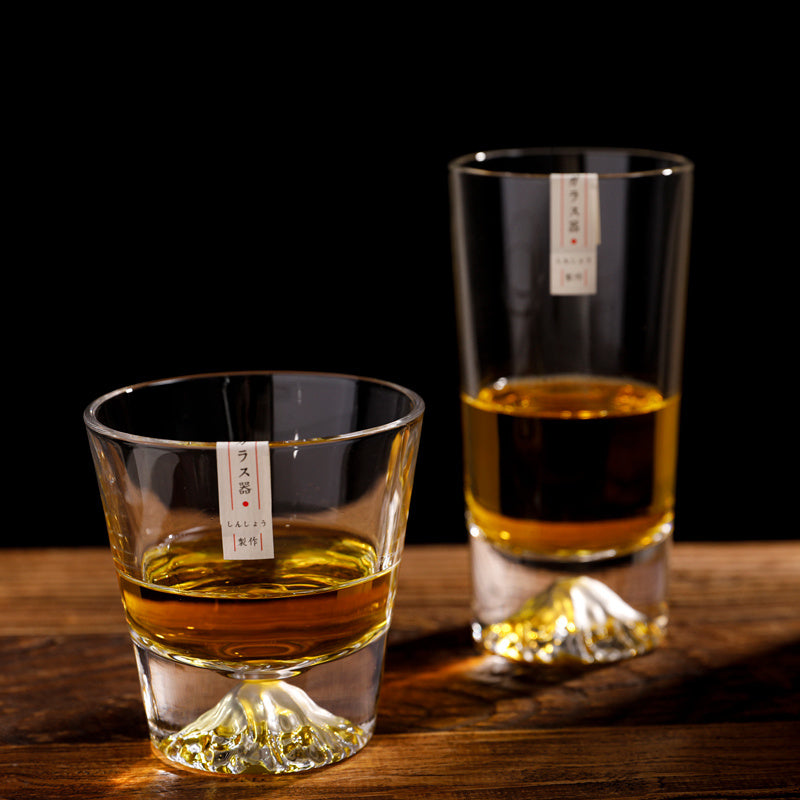 Household Compact Japanese Mount Whiskey Glass