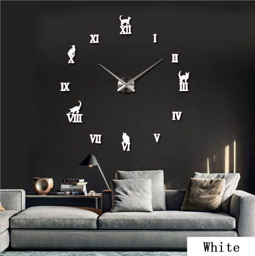 DIY living room modern personality art wall clock