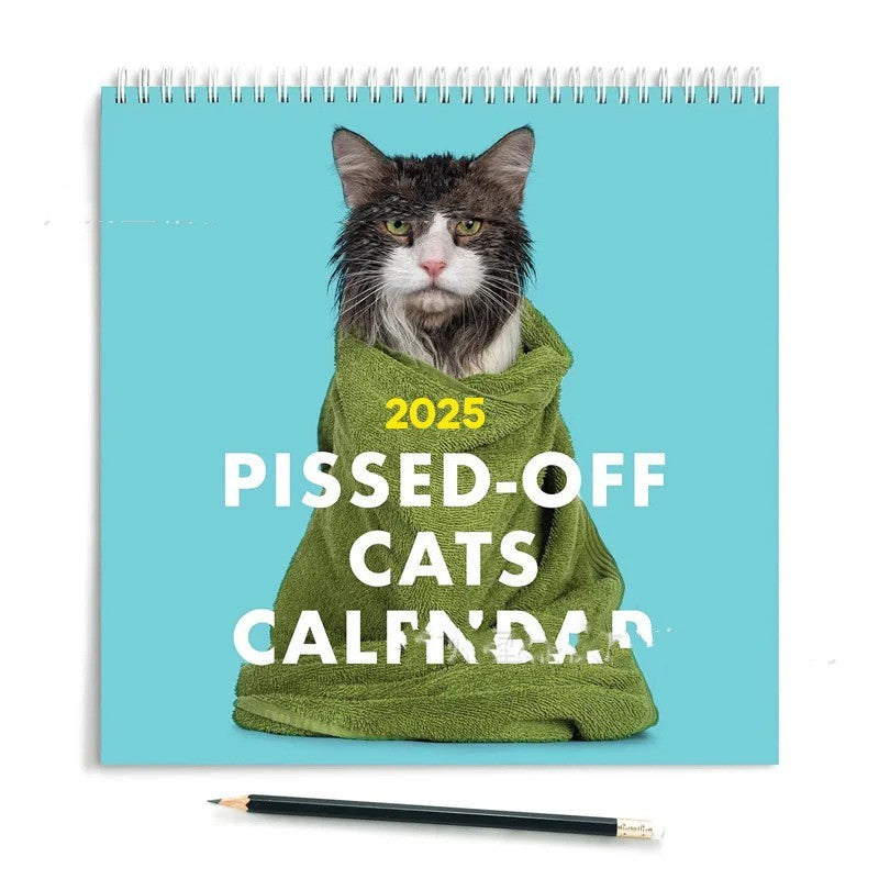 Angry Cat Calendar Home Furnishings