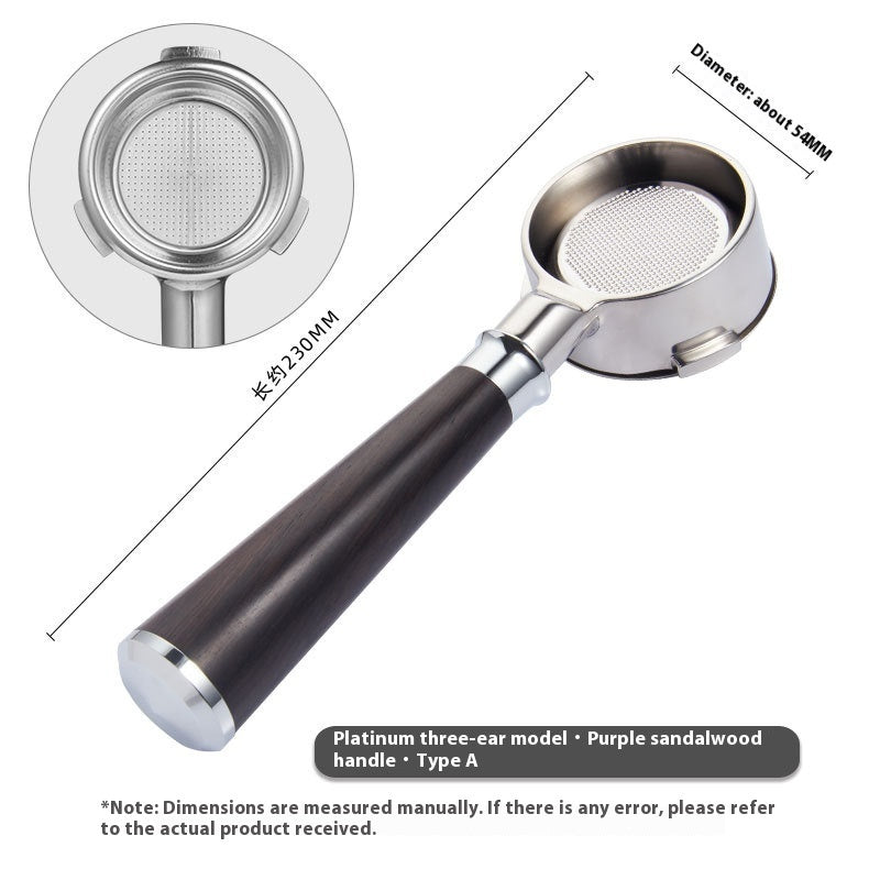 54mm Single-layer Strainer Coffee Machine Modified Bottomless Handle