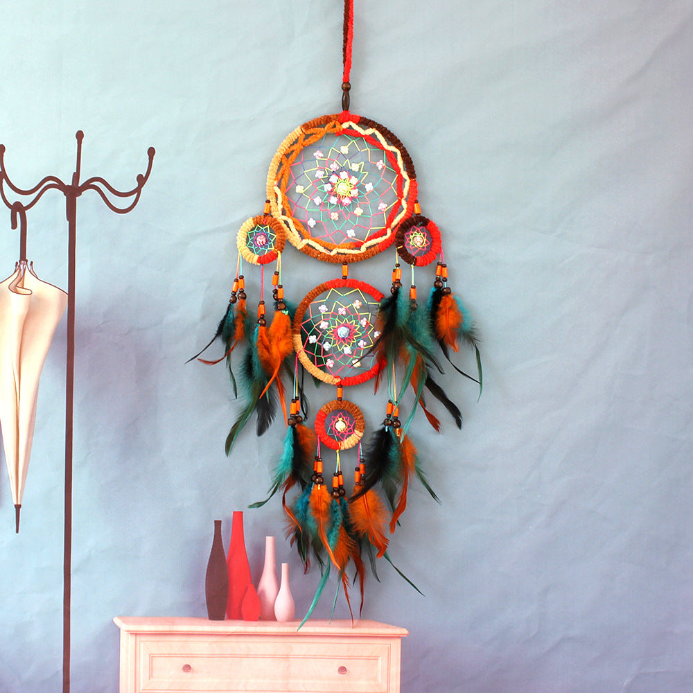 Handicraft Student Gift Interior Pendant Indian Style Dream Catcher