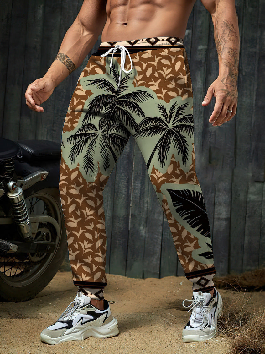 3D Digital Printing Men's Trousers Sports Pants