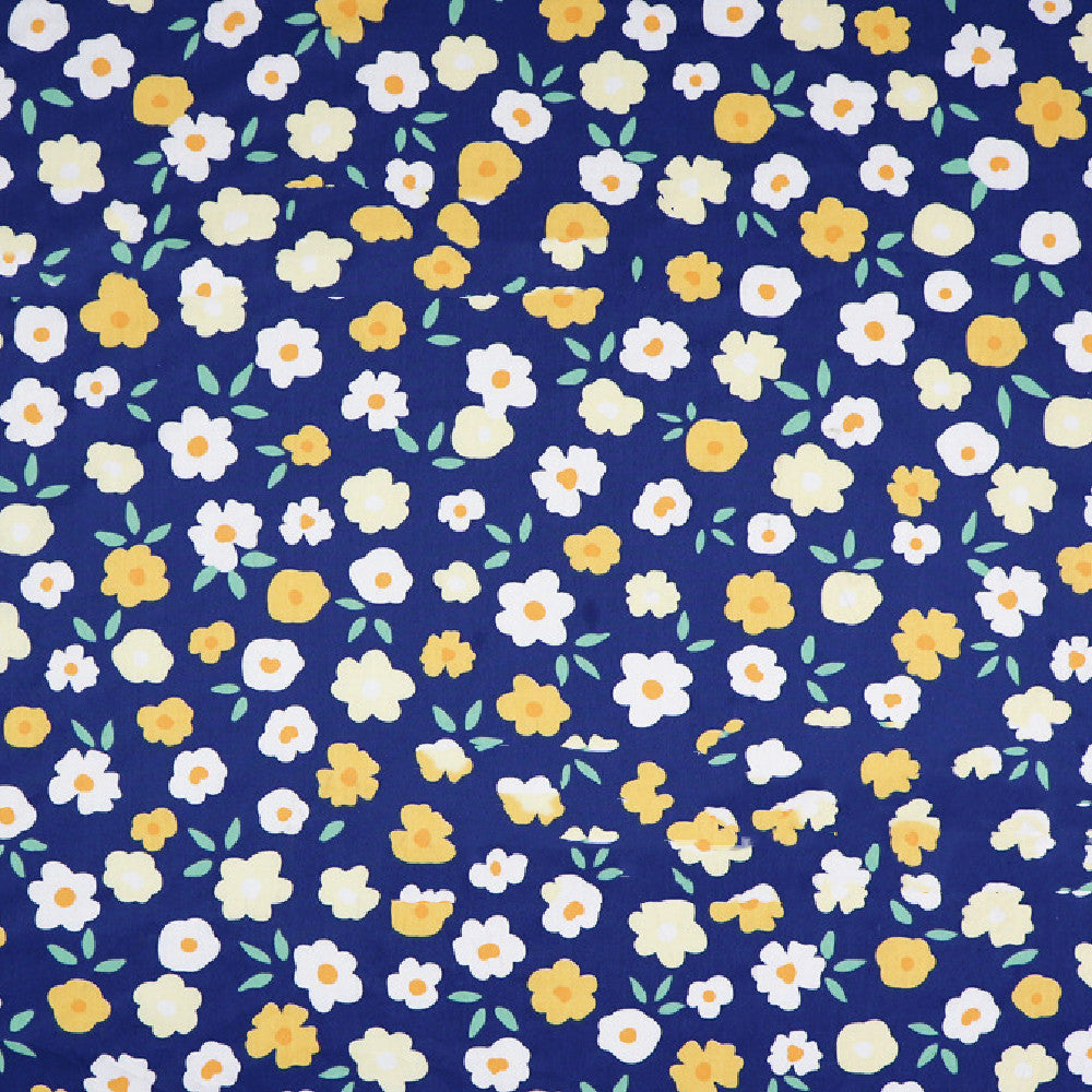 Pure Cotton Garden Floral Fabric