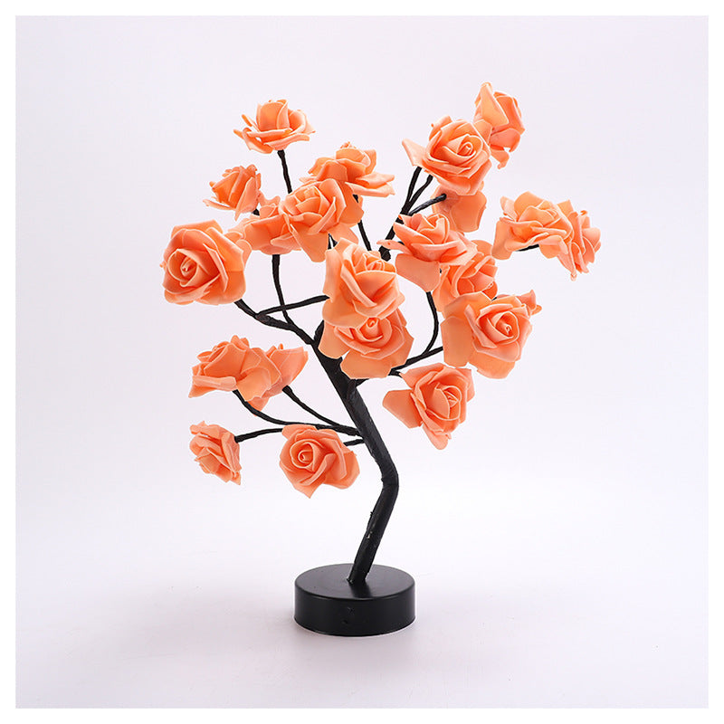 LED Rose Table Lamp Decoration