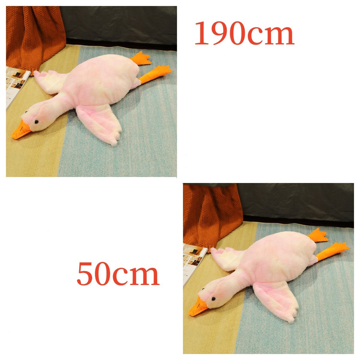 Big White Goose Doll Pillow Sleeping Plush Toy