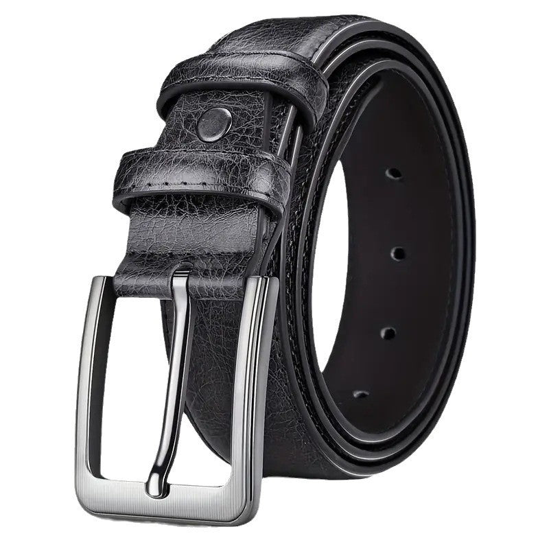Men's Retro Pin Buckle Belt Simple All-match