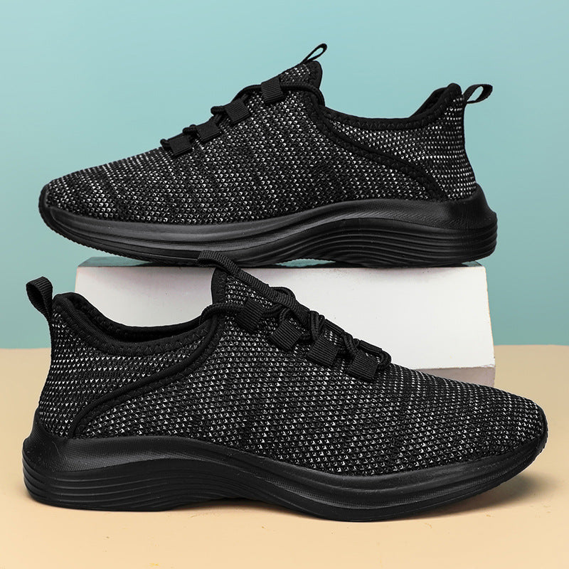 Summer Breathable Flyknit Surface Casual Fashion Sneaker