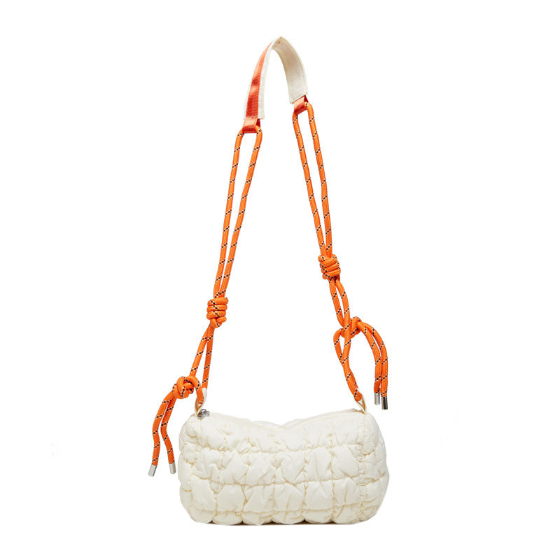 Women's Lightweight Nylon Messenger Bag Clouds