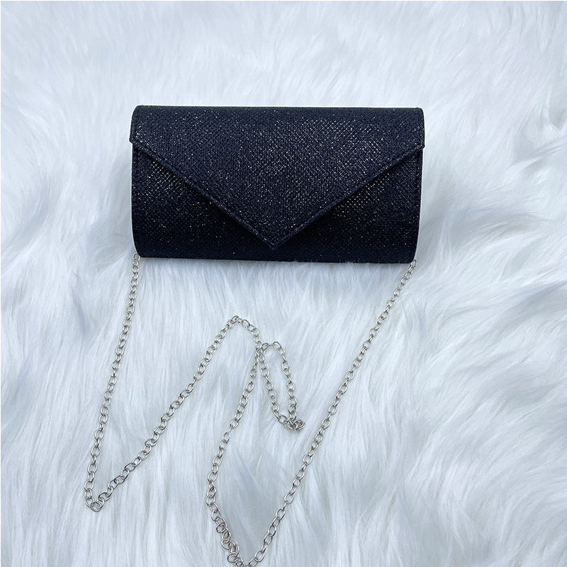 European And American Style Fashion Flash Material Dinner Bag Clutch