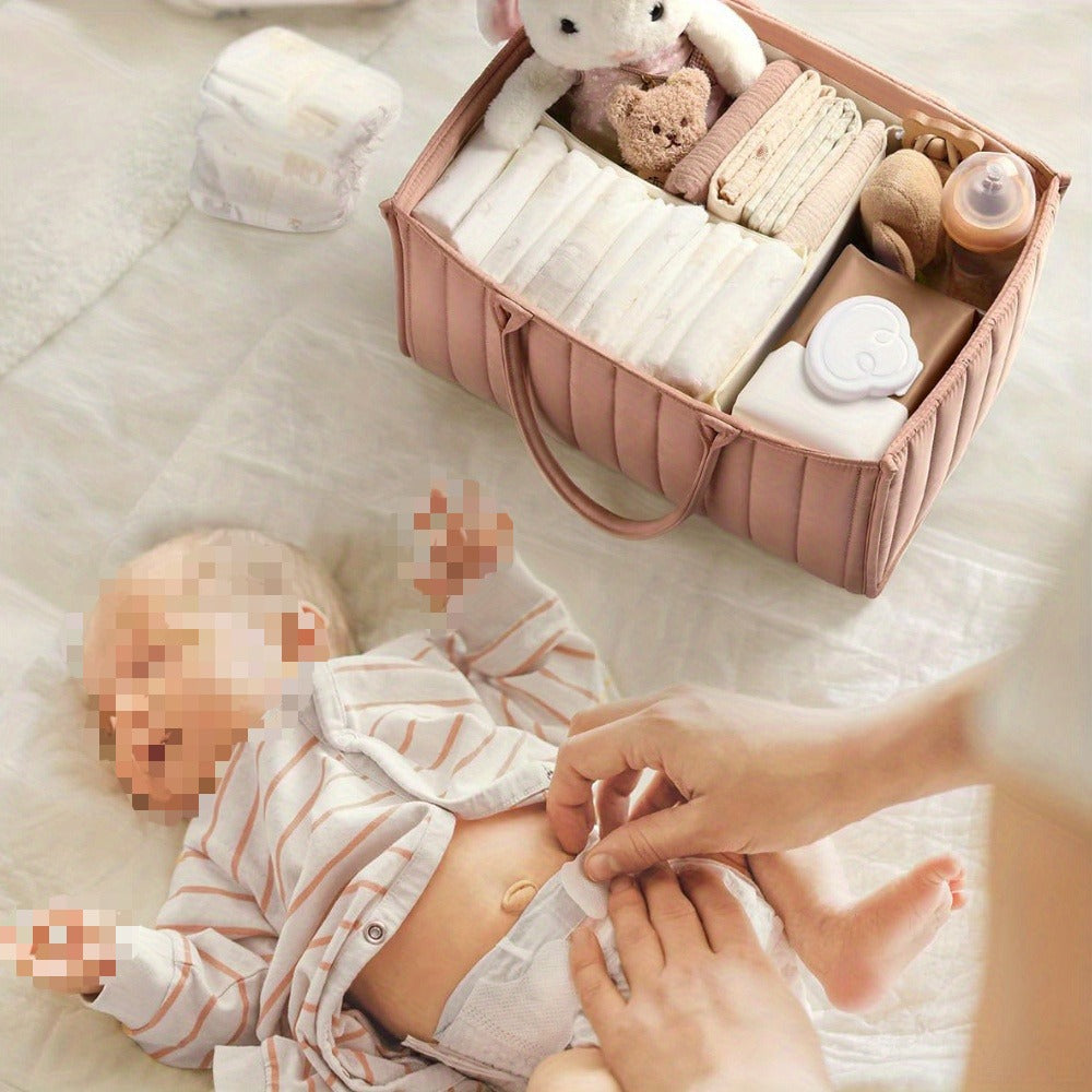 Mummy Bag Removable Compartment Baby Baby Diapers Storage Basket