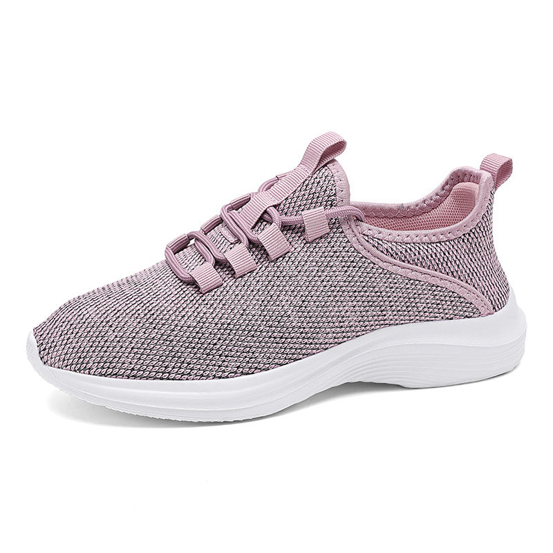 Summer Breathable Flyknit Surface Casual Fashion Sneaker