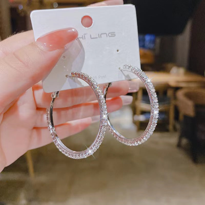 Simple Hoop Earrings Women