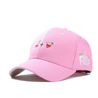 Fruit Hat Outdoor Shopping Couple