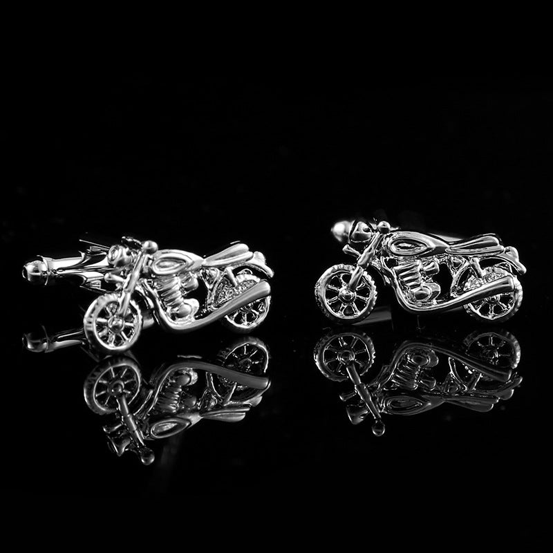 Titanium Steel Hollow Football Cufflink