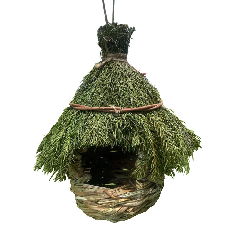 Hand-woven Creative Bird's Nest Gardening Decorations