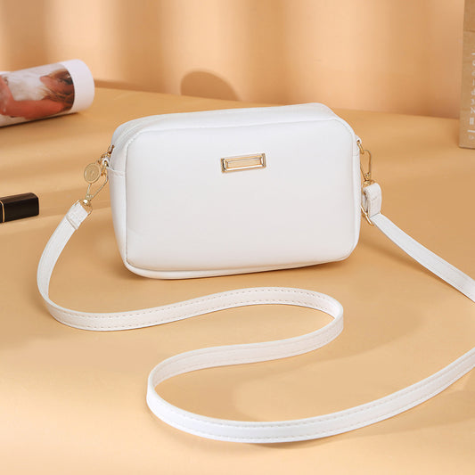 Solid Color Simple PU Material For Women