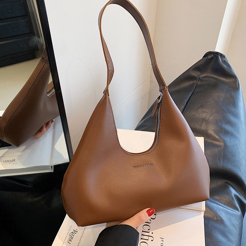 French European And American Retro Simplicity Shoulder Handbag