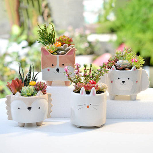 Play Gardening Ceramic Flower Pot+