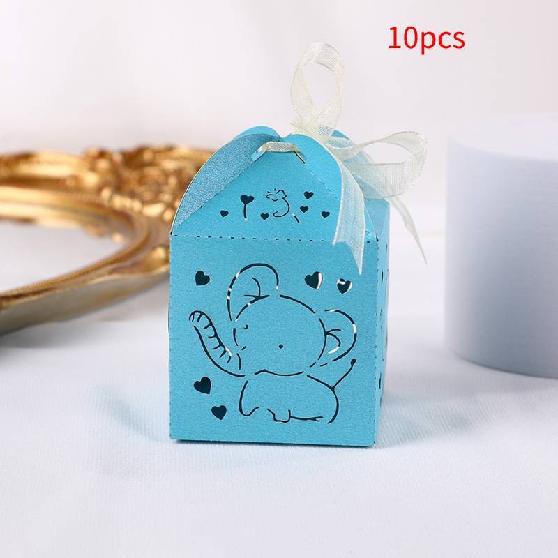 European Creative Xi Candy Box New Hollow Candy Box Small Elephant Laser Candy Box