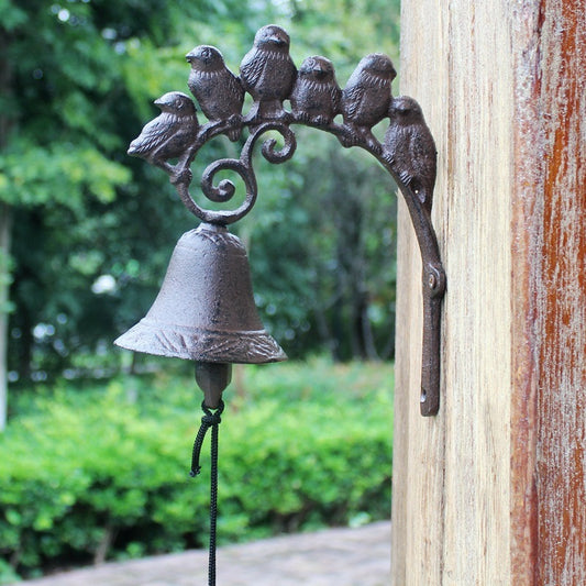 European Classical Style Retro Six Cast Iron Bells