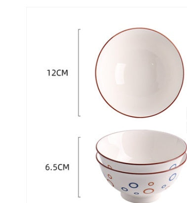 Japanese Ceramic Bowls Use A Single Large Bowl