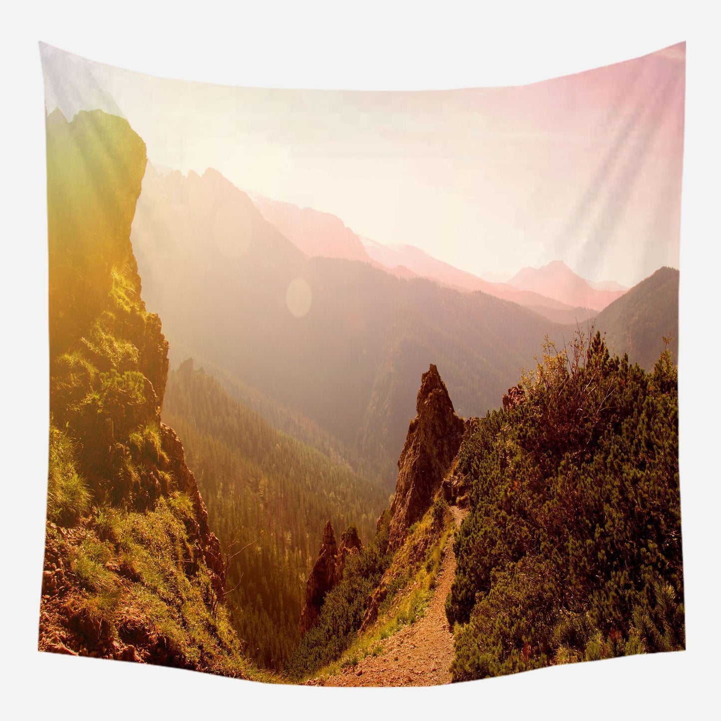 Digital Printing Masking Cloth Landscape Tapestry