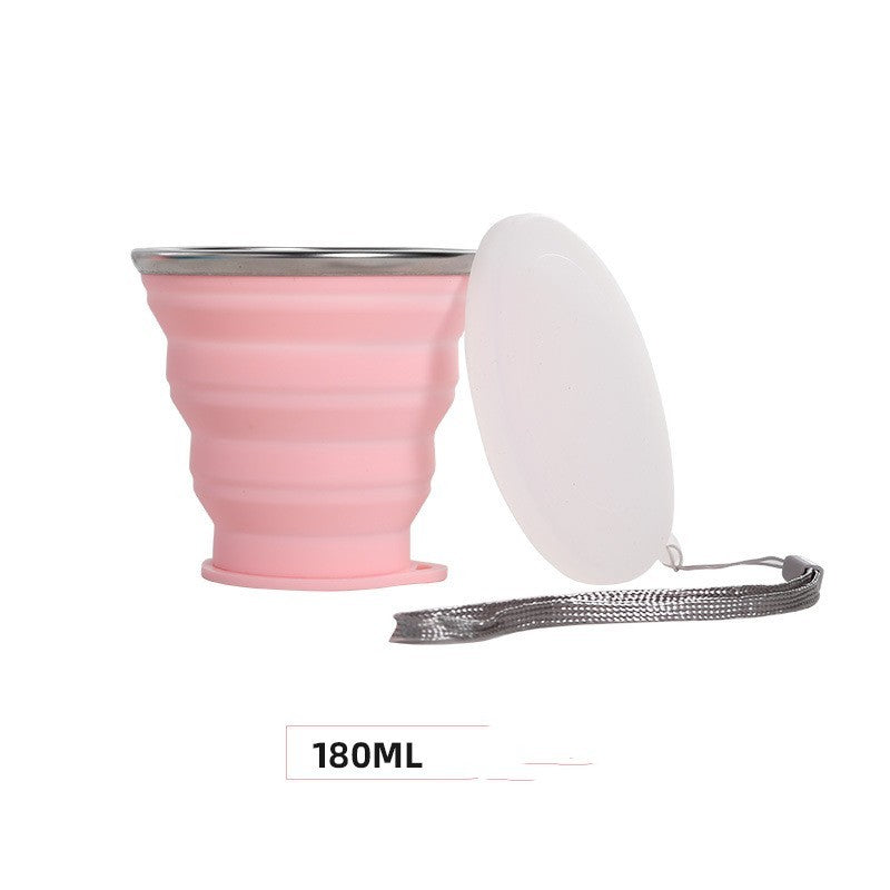 Outdoor Portable Silicone Folding Mug