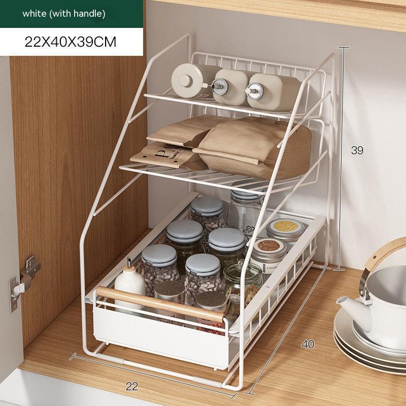 Kitchen Sink Rack Cabinet Layer