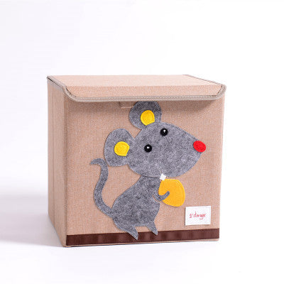 Fabric Children's Folding Toy Storage Box