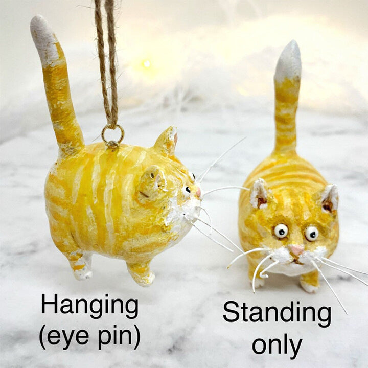 Cute Cat Resin Ornaments Handicraft Decoration