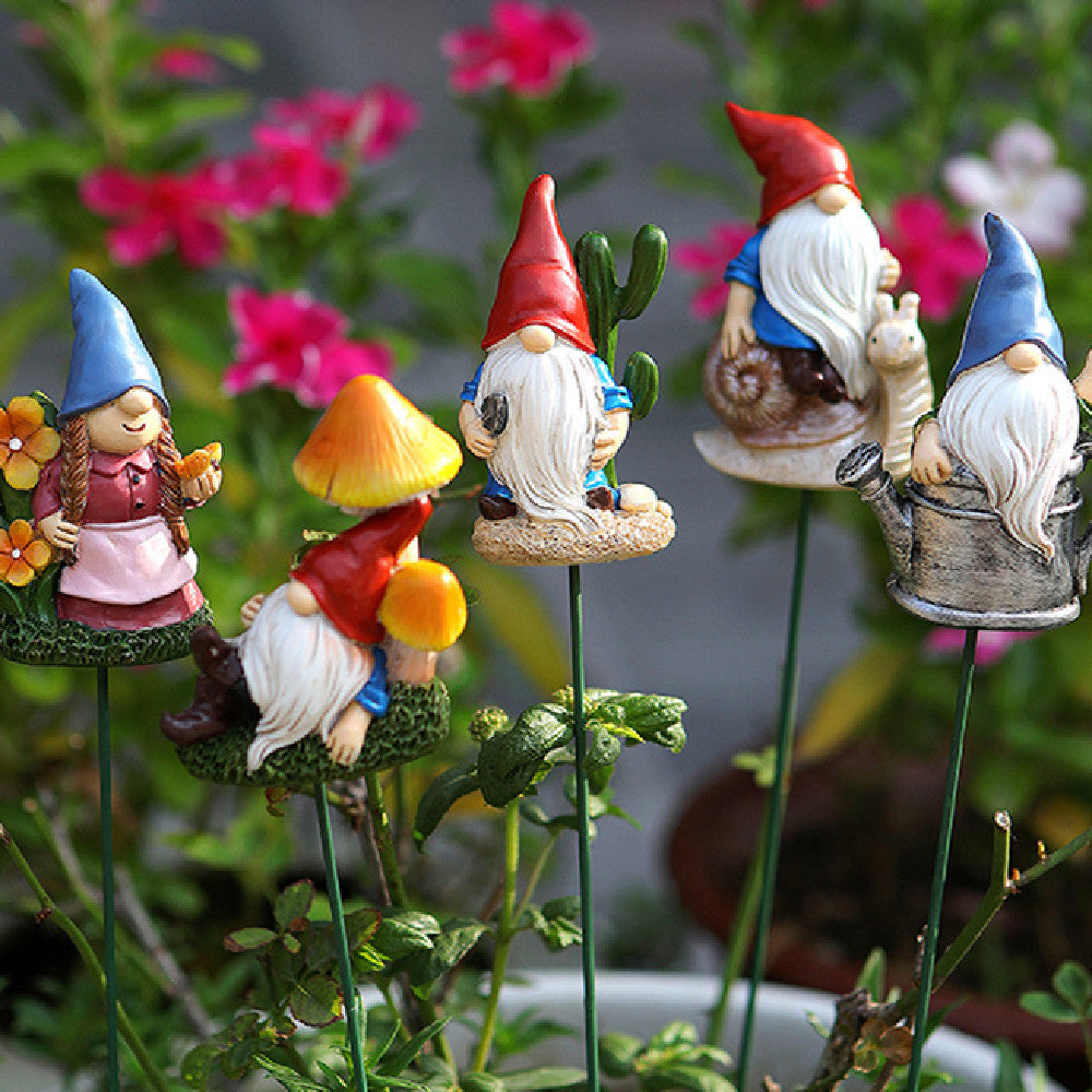 Garden Garden Elf Flowerpot Plug-in