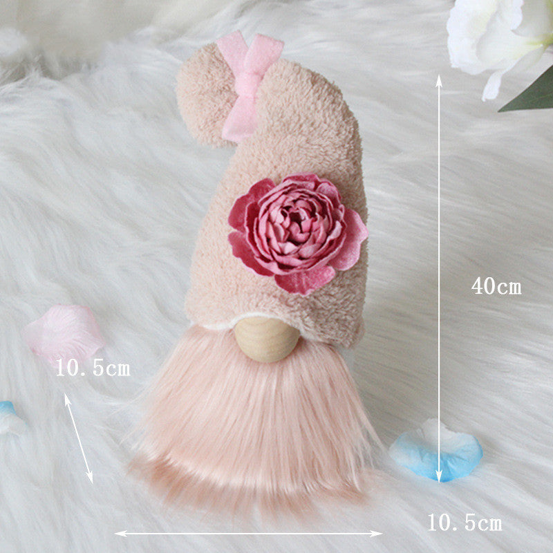 Cute Faceless Doll Fabric Elf Desktop