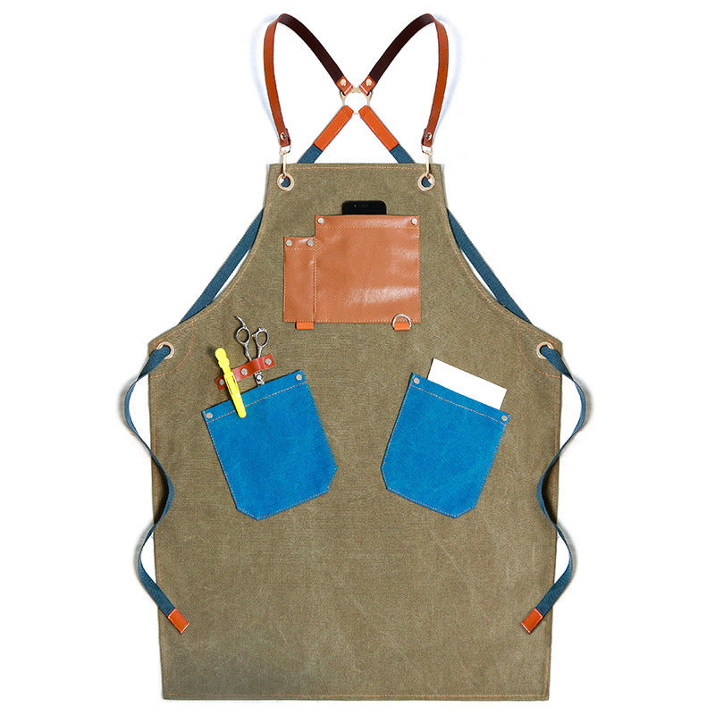 Gardening Baking Salon Denim Workwear Apron