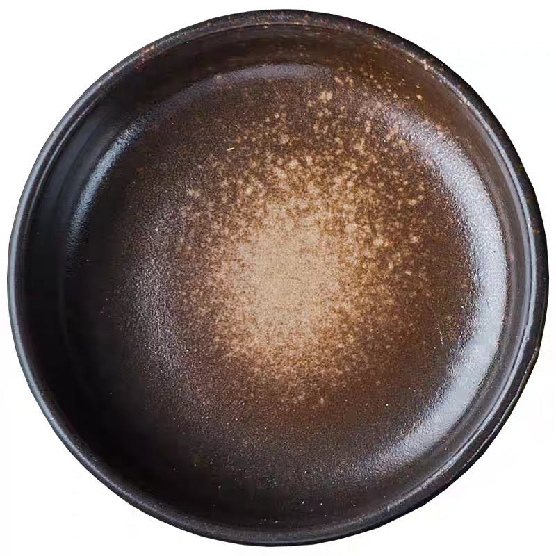 Creative Circular Japanese Seasoning Dish For Household Use