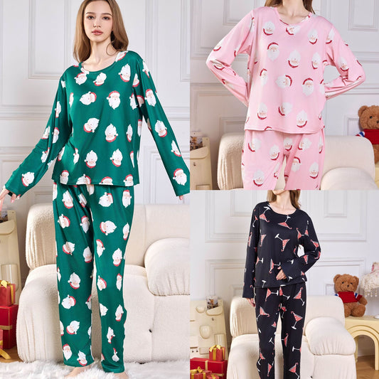 Cartoon Two Piece Set Suit Milk Silk Homewear