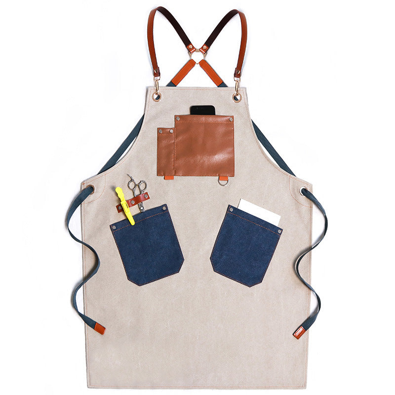 Gardening Baking Salon Denim Workwear Apron