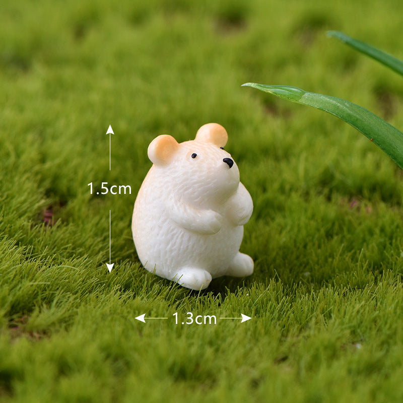 Craft Micro Landscape Mini Pocket Small Animal Resin Ornament