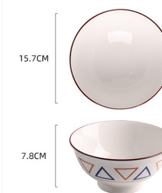 Japanese Ceramic Bowls Use A Single Large Bowl