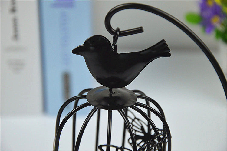 European Style Butterfly Bird Candle Holder