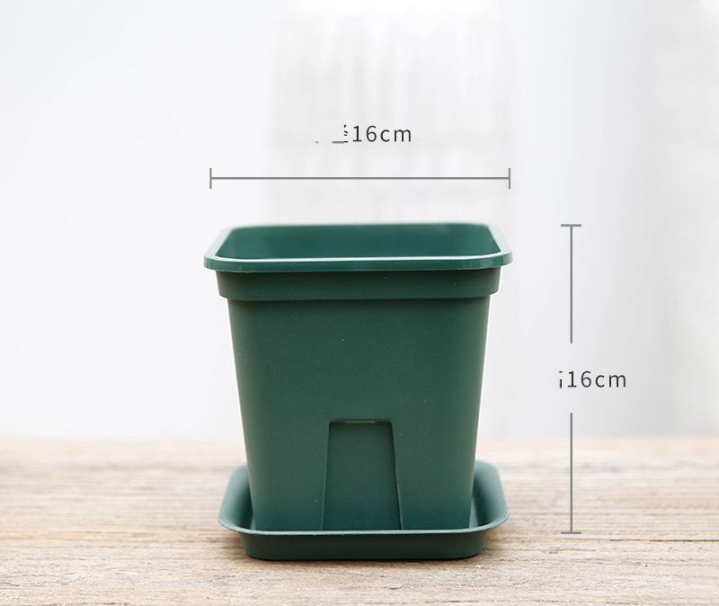 Tasha''s garden Castle Peak root control basin gardening flower planting basin rose Clematis gallon basin resin flowerpot