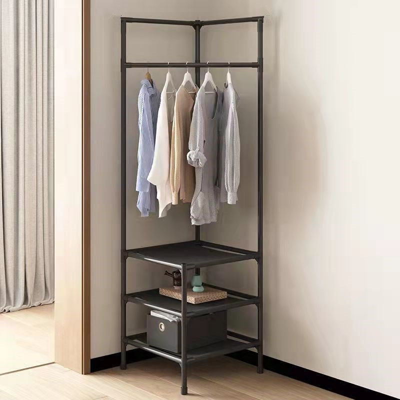 Corner Coat Rack Multi-layer Assembly Hanging Bedroom