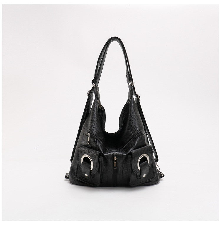 Soft Leather Shoulder Large-capacity Crossbody Bag