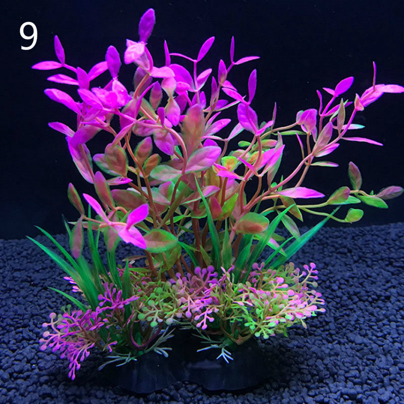 Fish Tank Micro-landscape Decoration Ornaments Fake Water Plants