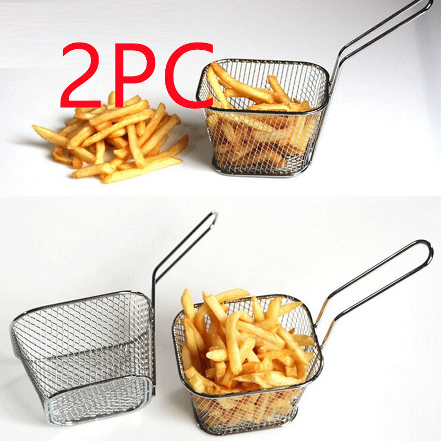 Square mini fried basket French fries basket