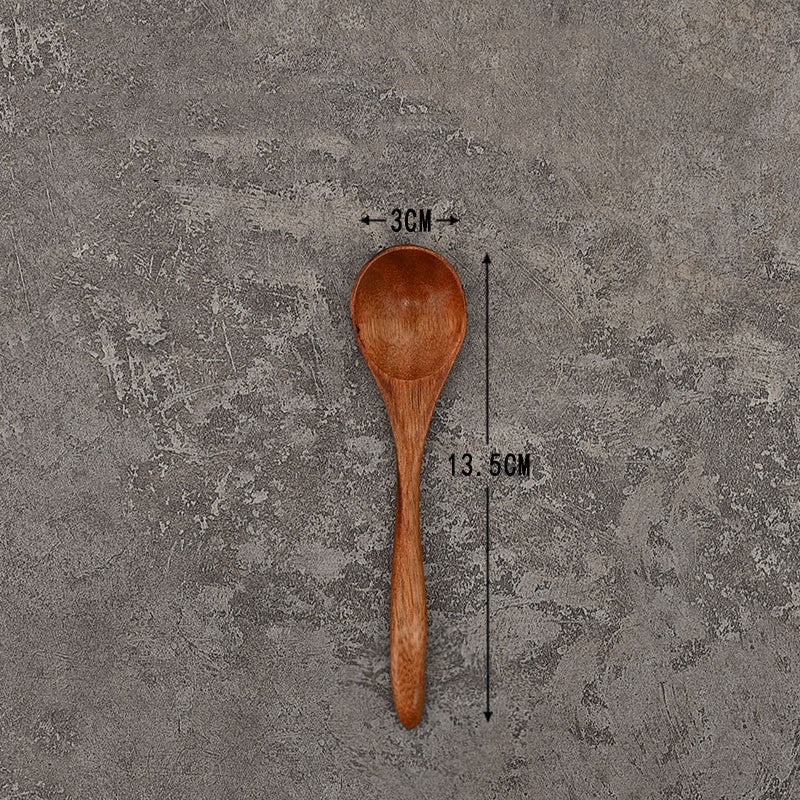 Household Fashion Wood Solid Wood Spoons